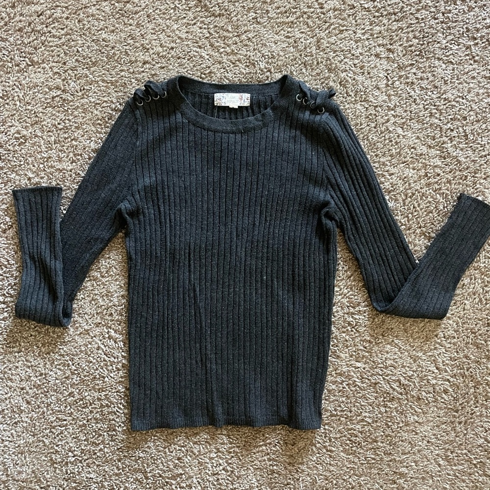 PINK REPUBLIC RIBBED SWEATER M